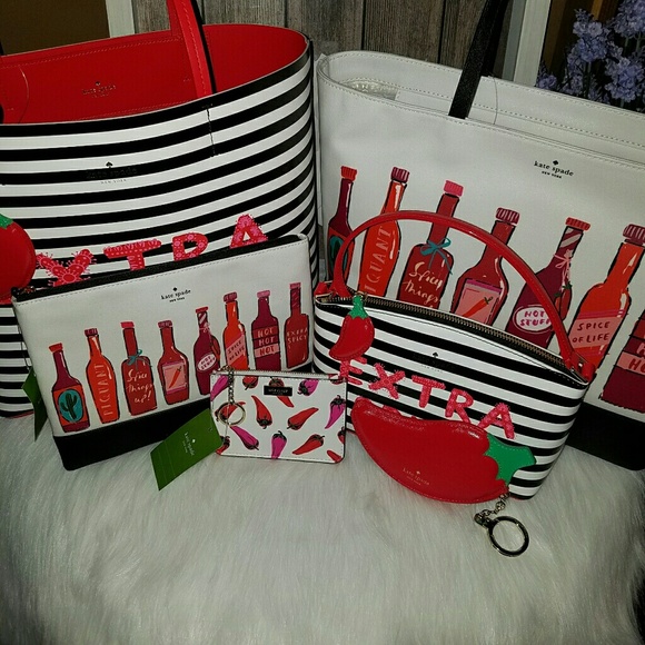 Kate spade hot stuff extra spicy Chili collection - Picture 6 of 8